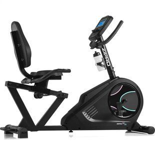 Горизонтальний електромагнітний велотренажер Zipro Glow WM iConsole+ 25587~13 фото