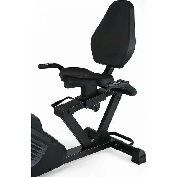 Электромагнитный горизонтальный велотренажер Zipro Glow WM iConsole+ 25587~13 фото