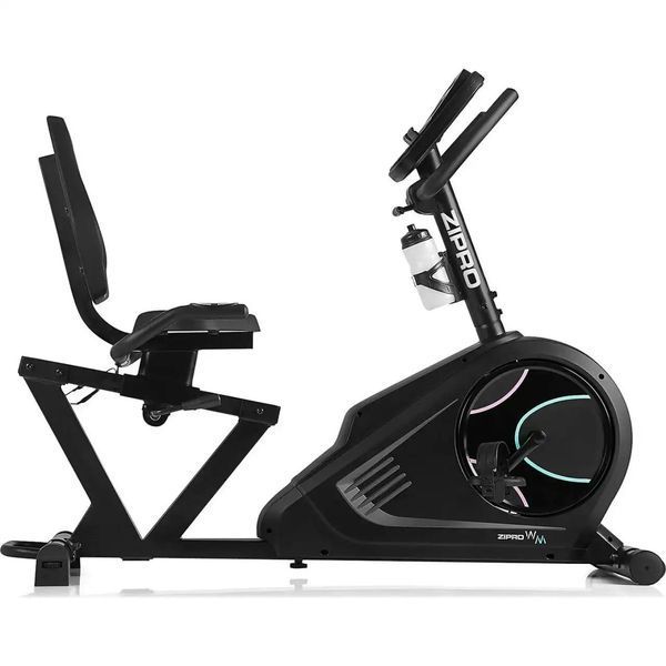 Электромагнитный горизонтальный велотренажер Zipro Glow WM iConsole+ 25587~13 фото