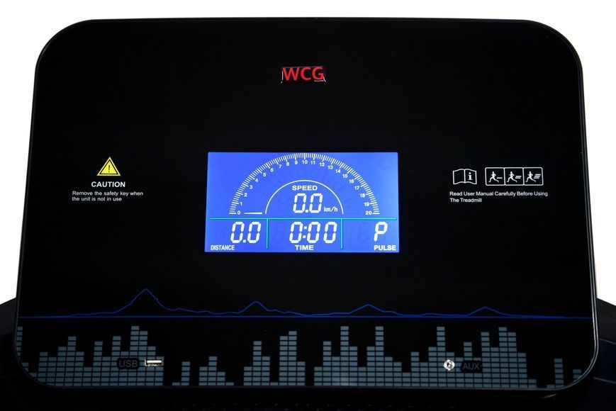 Бігова доріжка електрична WCG-HS086M + Гантелі + Масажер Безкоштовна доставка 86 фото