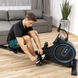 Гребной тренажер магнитный Gymtek XR1000 Синий, Черный 5905884420249 фото 15