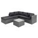 Набор садовой мебели Imperia DV015GF Серый/Графитный 5902308220898 фото 7