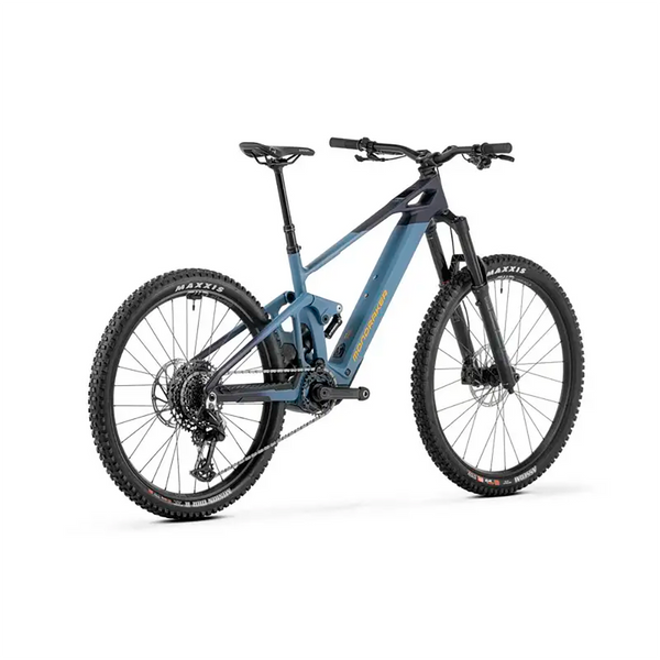 Электровелосипед MONDRAKER DUNE R Carbon 29/27.5'' 170mm, 400Wh Bosch SX, Blue/Yellow, L 010.26194 фото