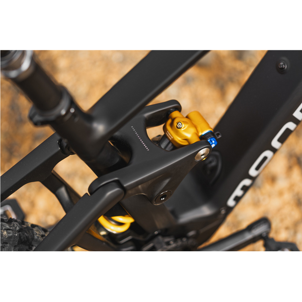 Электровелосипед MONDRAKER DUNE R Carbon 29/27.5'' 170mm, 400Wh Bosch SX, Blue/Yellow, L 010.26194 фото