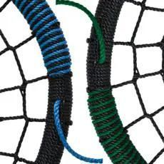 Качели гнездо Elips WCG 108 х 83 см Black Green   W-197G фото