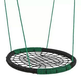 Качели гнездо Elips WCG 108 х 83 см Black Green   W-197G фото
